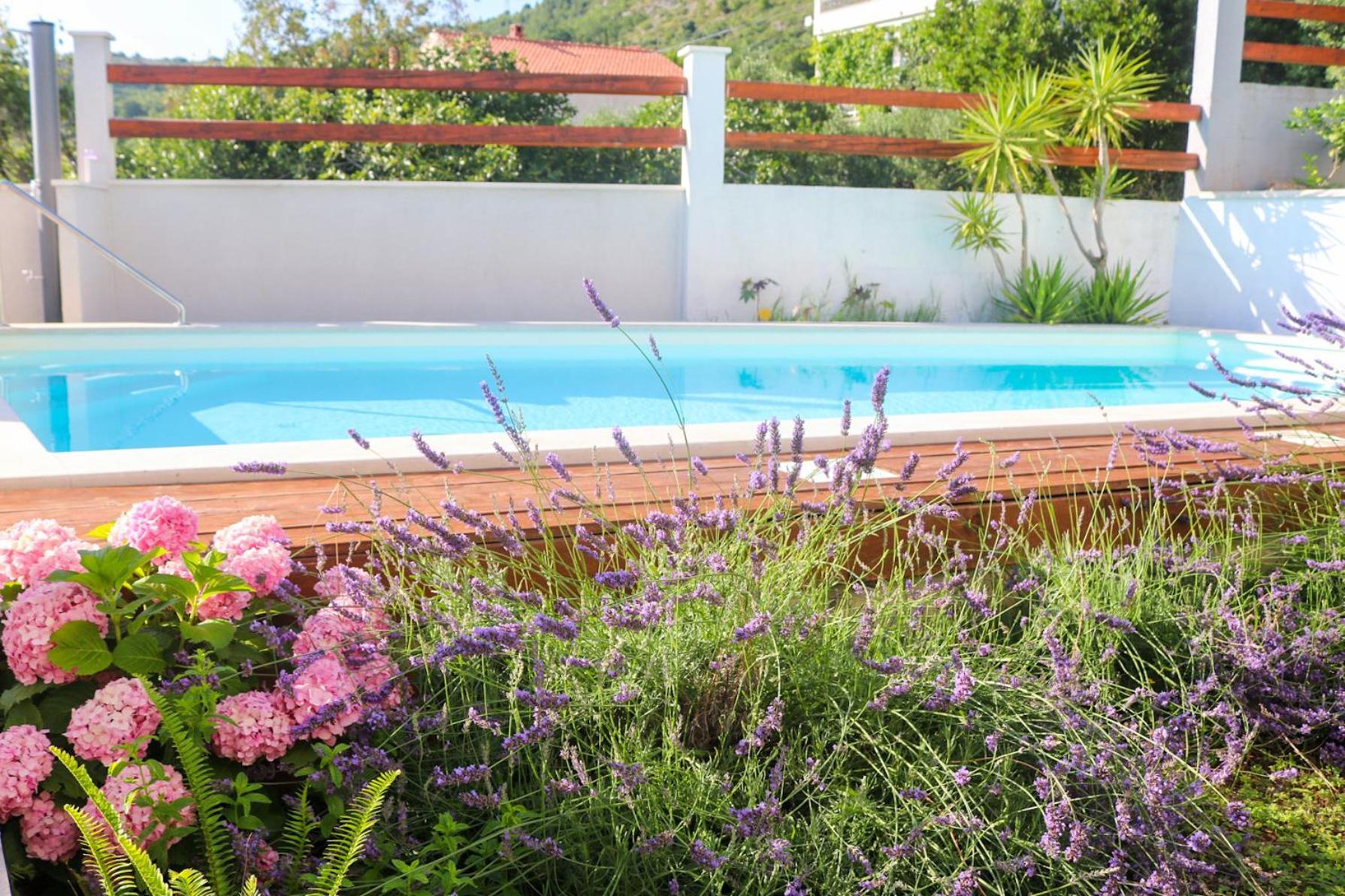Villa My Rose With A Private Pool Mlini Luaran gambar